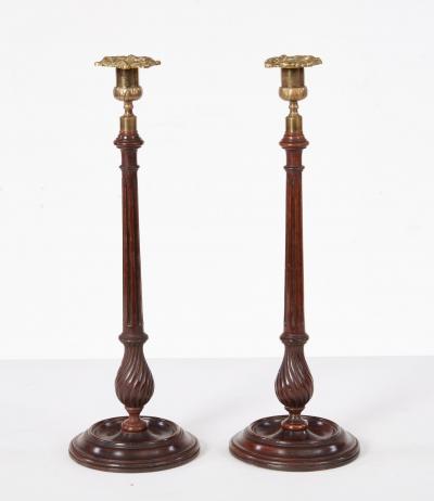 Tall Georgian Candlesticks