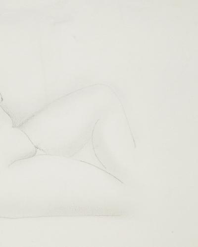 Tamara de Lempicka Nu assis de profil