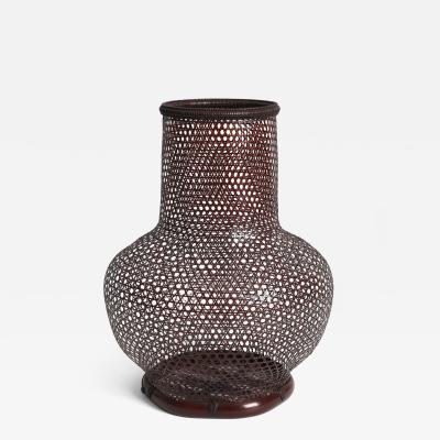 Tanabe Chikuunsai II Flower Basket 1980s