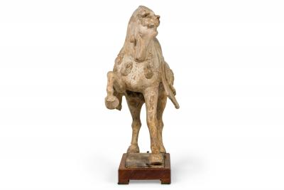 Tang Dynasty Clay Prancing Horse