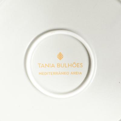 Tania Bulh es Modernist Porcelain W Gilt Accents Tea Coffee Service for 8 by Tania Bulh es