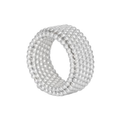 Tanja Friedrichs Tanja Friedrichs Sterling Silver Five Row Loope Band Ring