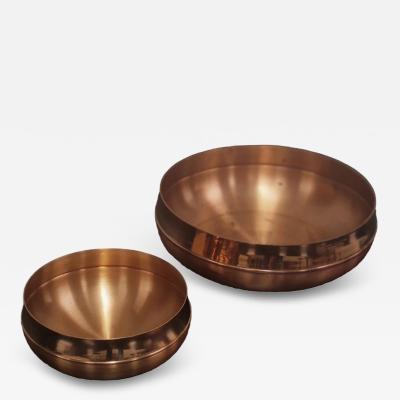 Tapio Wirkkala Bronze bowls by Tapio Wirkkala Models 446 448 Kultakeskus 1970s