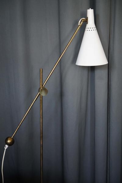 Tapio Wirkkala Floor Lamp K10 11 by Tapio Wirkkala for Idman