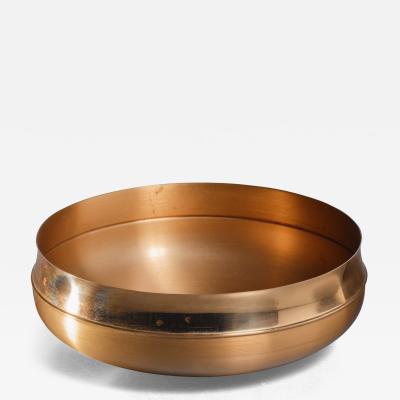 Tapio Wirkkala Handmade Brass bowl by Tapio Wirkkala for Kultakeskus Oy