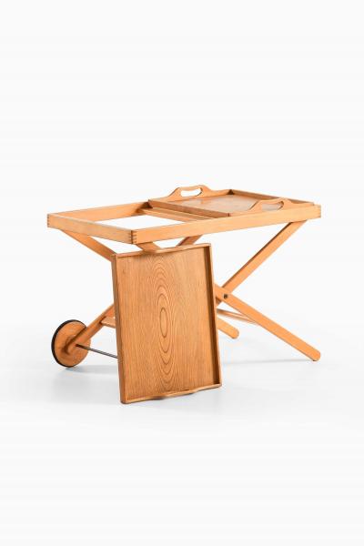 Tapio Wirkkala Scandinavian Modern Trolley in Beech by Tapio Wirkkala Aulis Leinonen 1950s