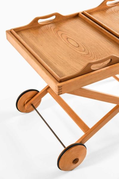 Tapio Wirkkala Scandinavian Modern Trolley in Beech by Tapio Wirkkala Aulis Leinonen 1950s