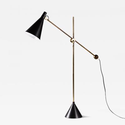 Tapio Wirkkala Tapio Wirkkala K10 11 Floor Lamp for Idman Oy Finland 1950s