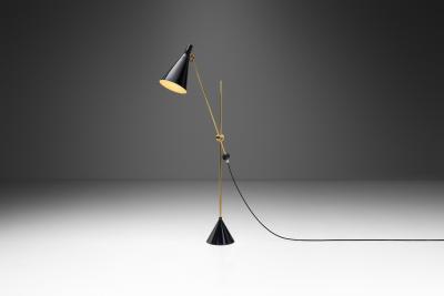 Tapio Wirkkala Tapio Wirkkala Model K10 11 Floor Lamp for Idman Finland 1950s