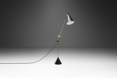 Tapio Wirkkala Tapio Wirkkala Model K10 11 Floor Lamp for Idman Finland 1950s
