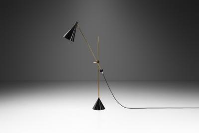Tapio Wirkkala Tapio Wirkkala Model K10 11 Floor Lamp for Idman Finland 1950s