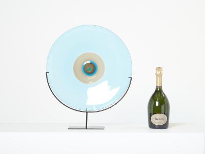 Tapio Wirkkala Tapio Wirkkala Polipo Venini plate murano sculpture 1990
