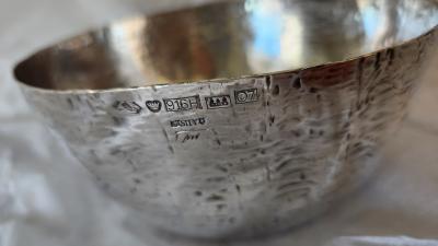 Tapio Wirkkala Tapio Wirkkala Textured Silver Bowl