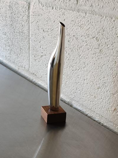 Tapio Wirkkala Tapio Wirkkala Ultra Rare Silver Rosewood Vase