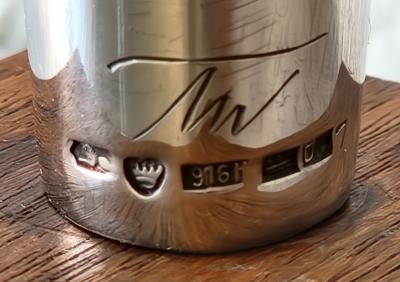 Tapio Wirkkala Tapio Wirkkala Ultra Rare Silver Rosewood Vase