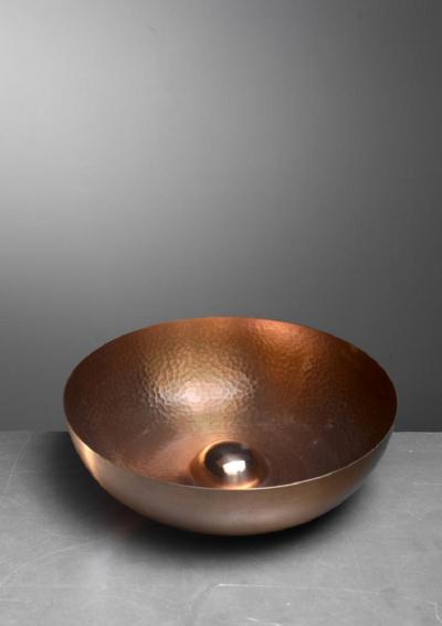 Tapio Wirkkala Tapio Wirkkala hand worked copper fruit bowl for Kultakeskus Finland