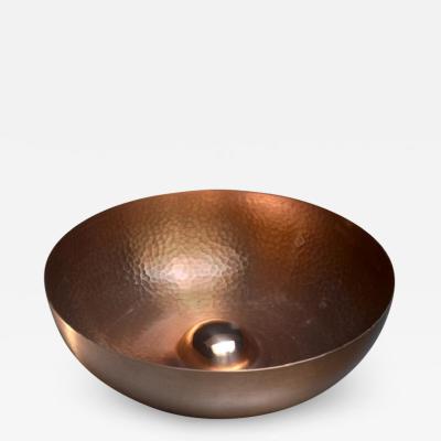 Tapio Wirkkala Tapio Wirkkala hand worked copper fruit bowl for Kultakeskus Finland