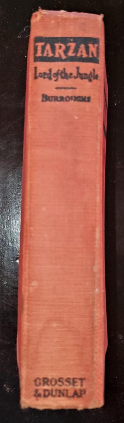 Tarzan Lord of the Jungle First Edition Second Printing