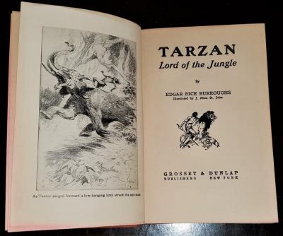 Tarzan Lord of the Jungle First Edition Second Printing