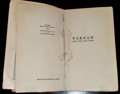 Tarzan and The Ant Men First Edition