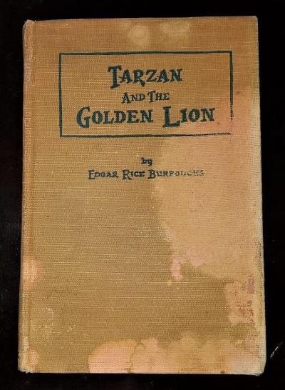 Tarzan and the Golden Lion McClurg First Edition