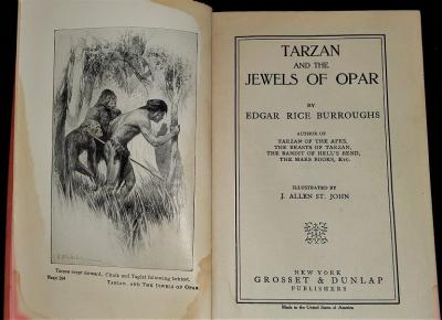 Tarzan and the Jewels of Opar First Edition