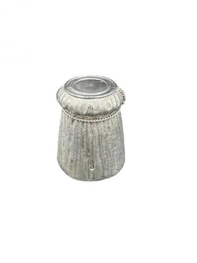 Tassel Form Russian Silver Cordial or Shot Cup