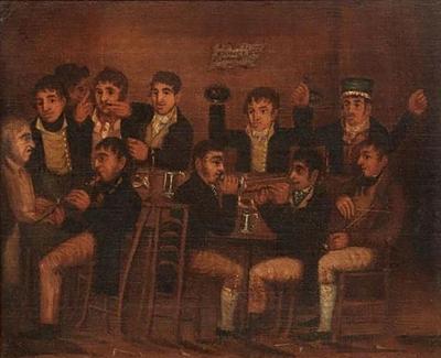 Tavern Concert Painting