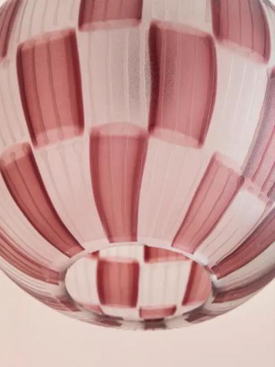 Tea Morosati Tea Morosati pendant light by Stilnovo with Barovier Toso glass Italy 1964