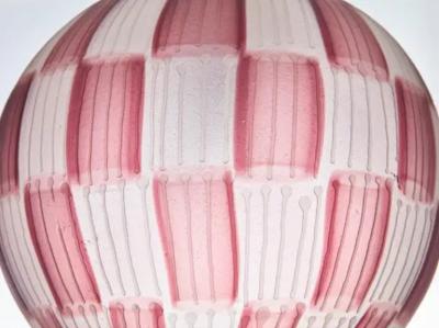 Tea Morosati Tea Morosati pendant light by Stilnovo with Barovier Toso glass Italy 1964