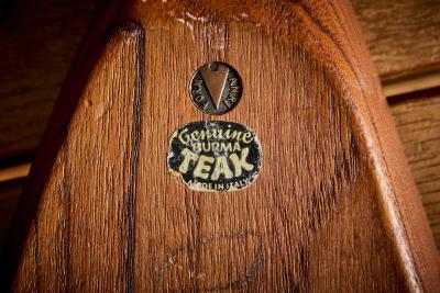 Teak Bowl by Anri Form Italy 1960s