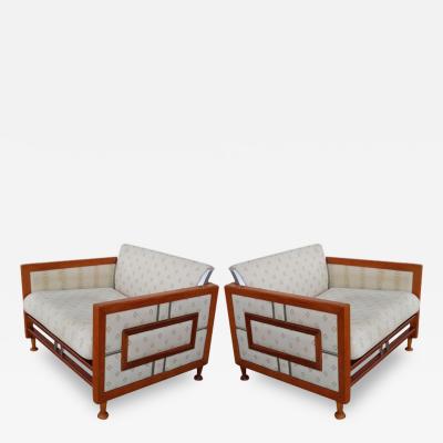 Teak Lounge Chairs from Spain