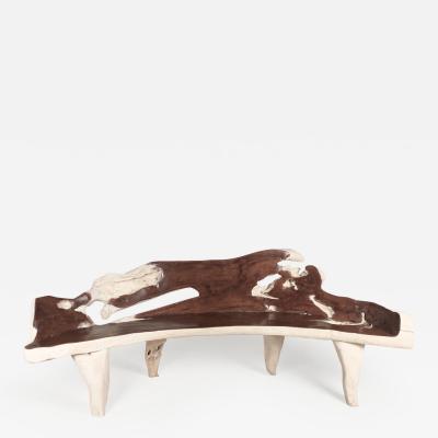 Teak Root Bench A