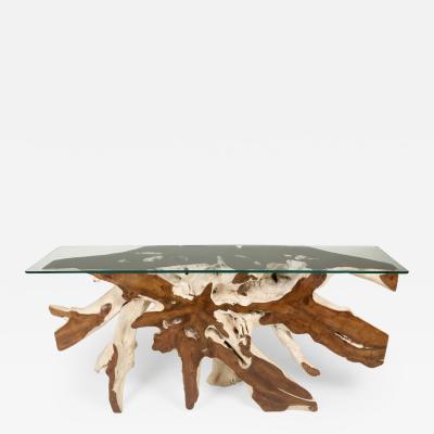 Teak Root Console E
