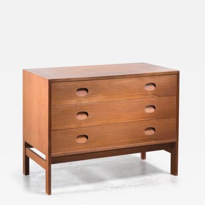 Teak chest of drawers