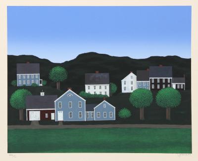 Ted Jeremenko Hillside Town