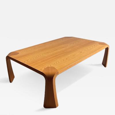 Tendo Mokko Zataku Japanese Modern Low Coffee Table 1970s