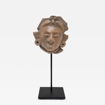 Teotihuacan Ceramic Head Fragment