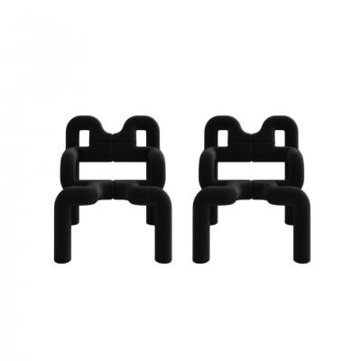 Terje Ekstrom Contemporary Black Armchair Mod Ekstrem Designed by Terje Ekstrom