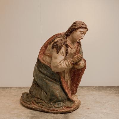 Terra Cotta Madonna Italy 15th 16th Century
