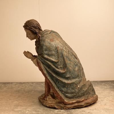 Terra Cotta Madonna Italy 15th 16th Century