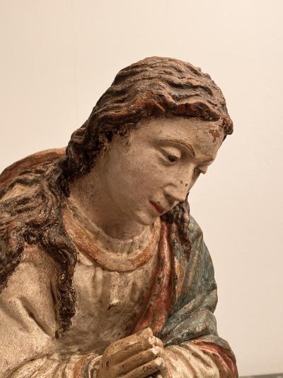 Terra Cotta Madonna Italy 15th 16th Century