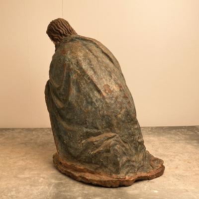 Terra Cotta Madonna Italy 15th 16th Century