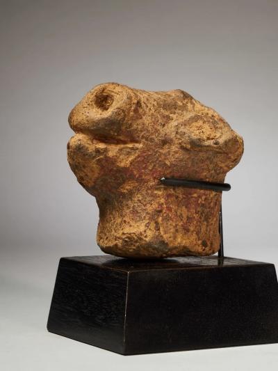 Terracotta Animal Head Probably Ghana 