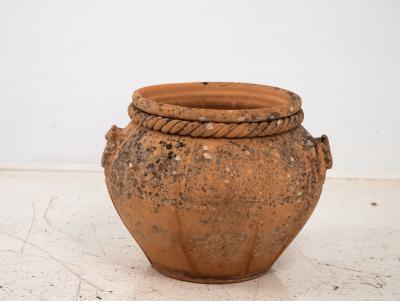 Terracotta Compton Pot England Mid 20th C 