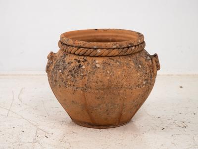 Terracotta Compton Pot England Mid 20th C 