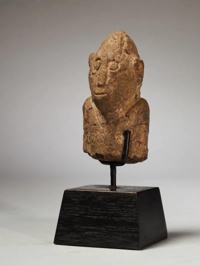 Terracotta Human Buste Probably Ghana