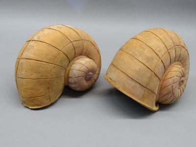 Terracotta Snail form Garden Ornaments