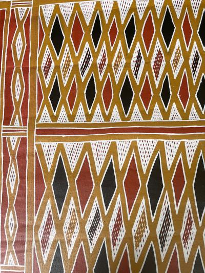 Terrence Gaypamany Gurruwiwi Aboriginal Body Painting Terrence Gurruwiwi Elcho Island Australia