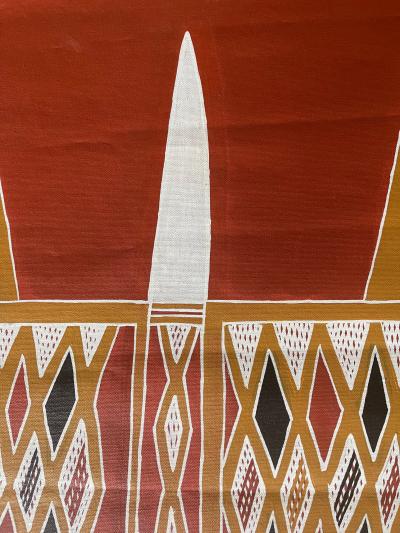 Terrence Gaypamany Gurruwiwi Aboriginal Body Painting Terrence Gurruwiwi Elcho Island Australia